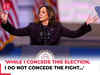 Kamala Harris' full concession speech: ‘Sometimes the fight takes a while...’