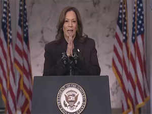 "My heart is full today": US VP Harris after conceding defeat