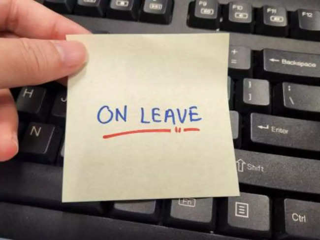 on leave