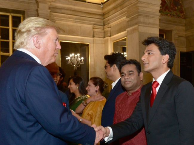 Vikas Khanna donald trump