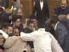 Chaos in JK Assembly, BJP MLA's clash with MLA Khurshid over resolution on Article 370; Check video