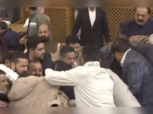 J&K Assembly ruckus .