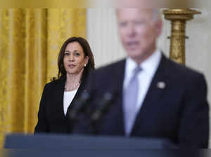 Kamala Harris and Joe Biden