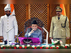 Srinagar, Nov 05 (ANI): Newly elected Speaker of the Jammu and Kashmir Legislati...