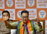 Congress' disinformation campaign failed, public aware of truth: Union minister Kiren Rijiju