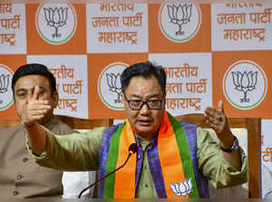 Union Minister of Parliamentary Affairs Kiren Rijiju