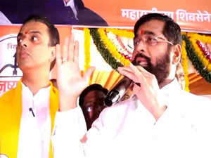 Maharashtra CM Eknath Shinde campaigns for Milind Deora