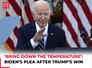 ‘Bring down the temperature’: Biden’s plea after Trump’s win