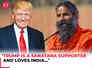 Donald Trump is a Sanatana supporter and loves India, says Yog Guru Baba Ramdev