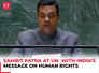 MP Sambit Patra delivers India’s statement at the joint debate on report by Human Rights Council