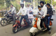 As two-wheelers hit the country trail, cities trail