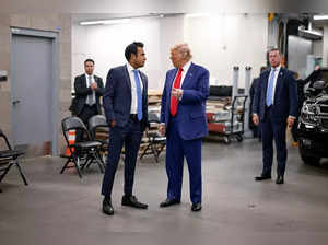 Vivek Ramaswamy with Donald Trump (Source: X / Vivek Ramaswamy)