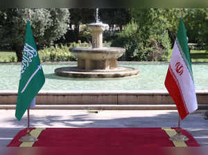 Iranian FM Hossein Amir-Abdollahian meets with Saudi Arabia's FM Prince Faisal bin Farhan Al Saud in Tehran