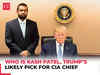 Who is Kash Patel, Trump's Likely Pick for the Next CIA Chief?