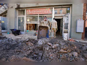 FILE PHOTO: Aftermath of Hurricane Helene in North Carolina