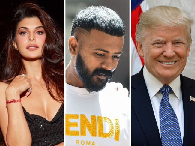 Jacqueline Fernandez, Sukesh Chandrashekhar and Donald Trump