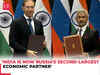 EAM S Jaishankar & Russia’s First Deputy PM Denis Manturov sign, exchange MoU