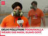 'Delhi has become gas chamber', BJP’s Shehzad Poonawalla wears gas mask, slams govt