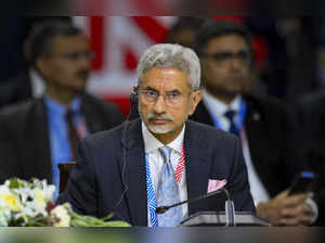 Kazan: External Affairs Minister S Jaishankar during the 16th BRICS Summit, in K...