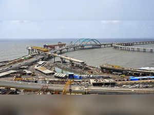 Mumbai: The girders bridge connecting Mumbai Coastal Road Project with Bandra-Wo...