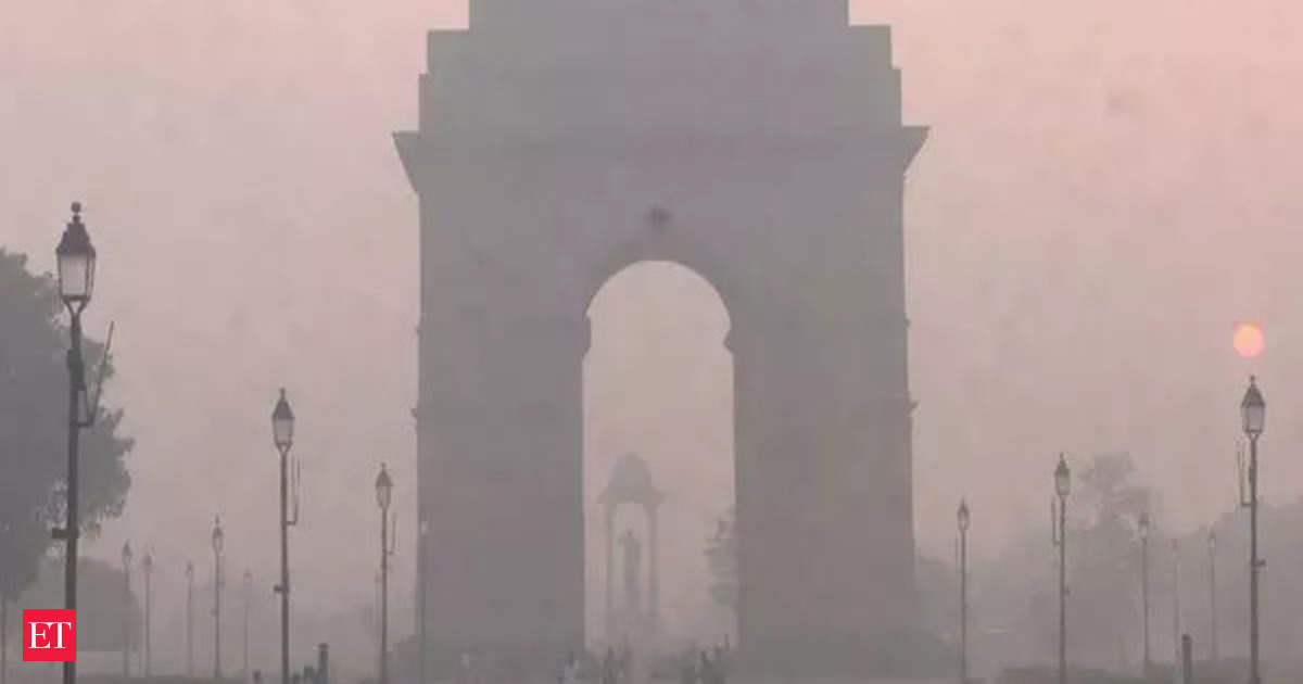 Delhi's air quality turns 'severe' for first time this season - The Economic Times