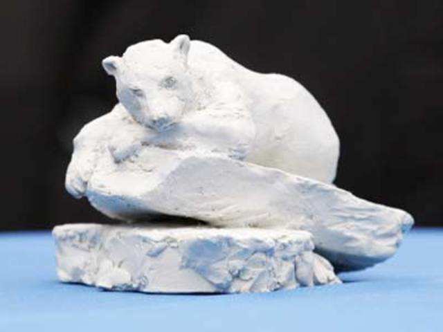 'Knut - The Dreamer' by sculptor Tabachnyk