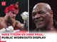 Tyson, Paul show off their might ahead of Texas bout