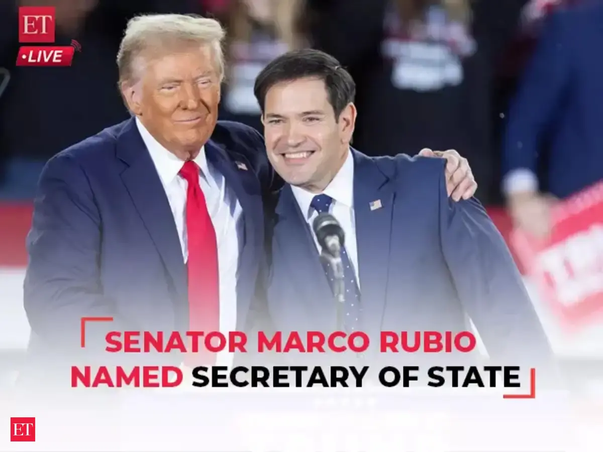 LIVE| Trump taps Marco Rubio as Secretary of State in new cabinet - The ...