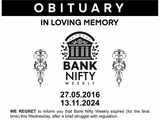 'She was wild and mysterious': Zerodha's Nithin Kamath writes a playful 'obituary' for volatile Bank Nifty Weekly