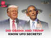 Did Obama and Trump know UFO secrets? Congress speaks out