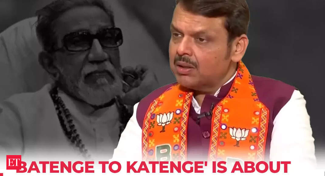 Even Uddhav's Shiv Sena has stopped calling Balasaheb Hindu Hriday Samrat: Fadnavis - The Economic Times Video | ET Now