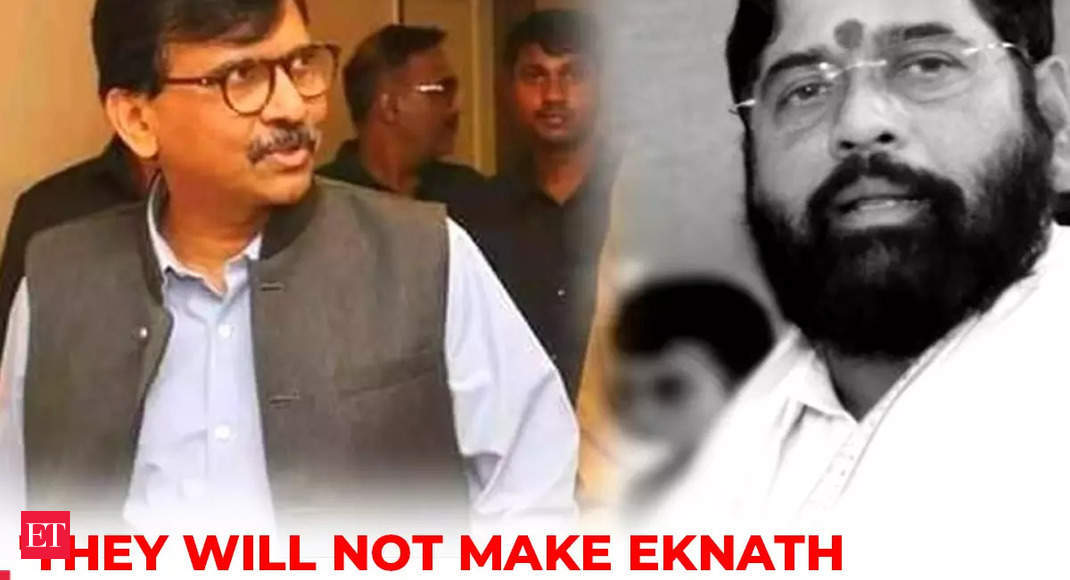 Maharashtra Assembly Polls: Sanjay Raut, says ‘They will not make Eknath Shinde CM or LoP…’ – The Economic Times Video