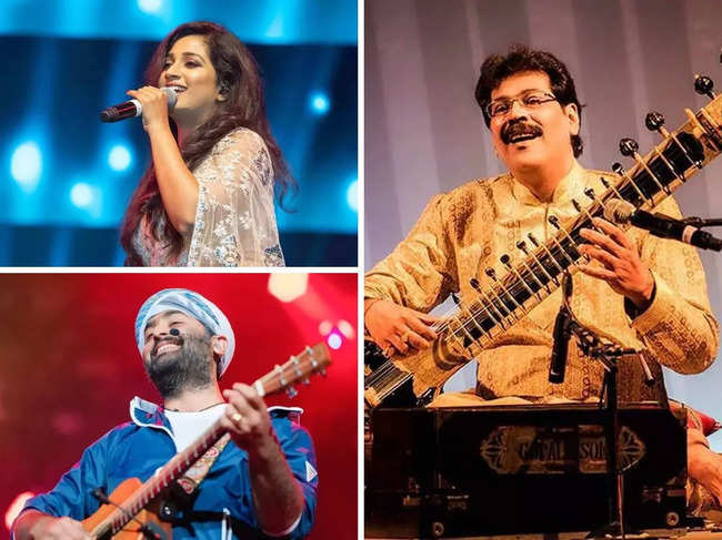 Shreya Ghoshal, Arijit Singh and Sanjay Chakraborty