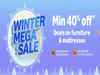 Amazon Winter Sale - Up to 40% off on all Furniture and Mattresses