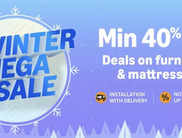 Amazon Winter Sale - Up to 40% off on all Furniture and Mattresses