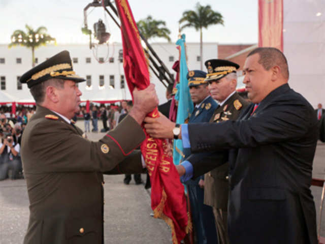 Swearing-in ceremony of the new the Defense minister in Venezuela