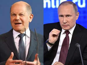 German Chancellor Olaf Scholz Putin