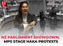 LIVE: New Zealand Maori MPs disrupt parliament with haka protests