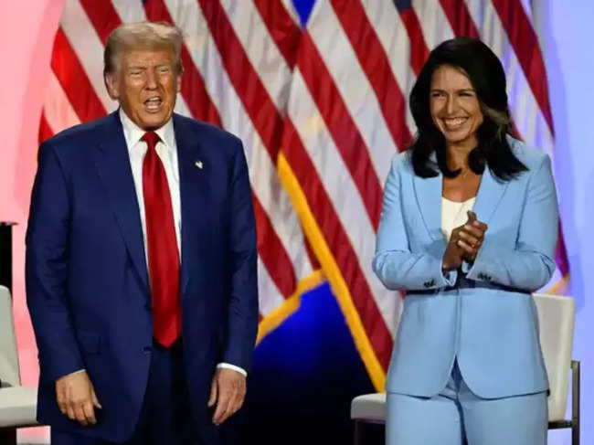 Donald Trump and Tulsi Gabbard