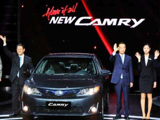 Toyota Motors unveils the new Camry
