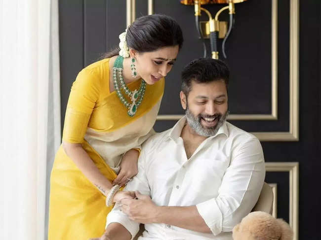 Jayam Ravi and Aarti