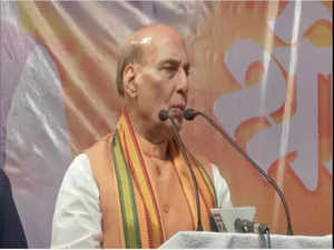 Maharashtra polls: Congress never gave respect to Babasaheb Ambedkar, says Rajnath Singh in Palghar