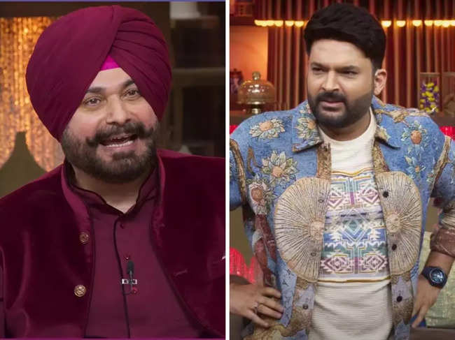 Navjot Singh Sidhu and Kapil Sharma