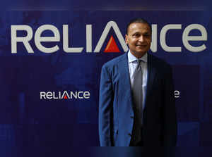 FILE PHOTO: Anil Ambani, chairman of the Reliance Anil Dhirubhai Ambani Group, arrives to attend the company's annual general meeting in Mumbai