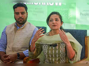 Srinagar: Iltija Mufti, daughter of Peoples Democratic Party (PDP) President Meh...