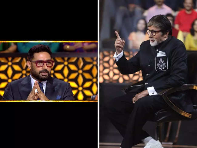 Abhishek and Amitabh Bachchan