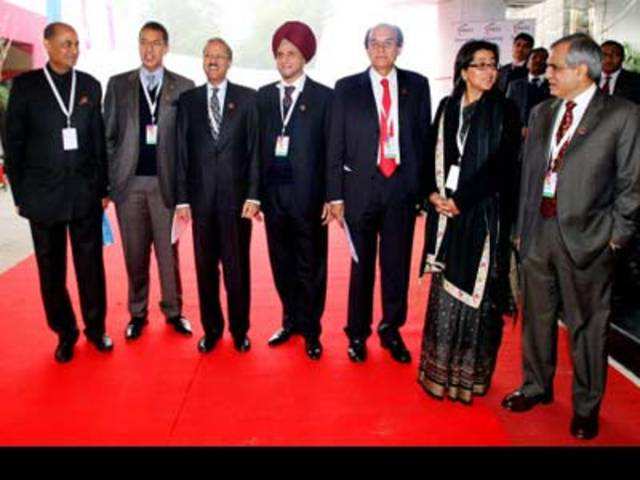 Top business leaders at 84th FICCI AGM