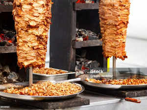 How did shawarma become a sensation in India?:Image