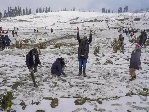 Temperature dips across valley
