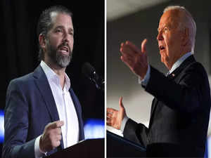 Trump Jr and Joe Biden